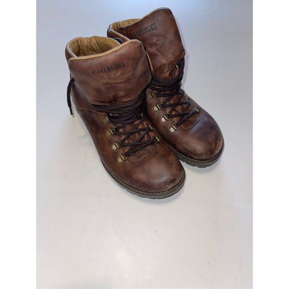 Women’s Birkenstock Leather Hiking Boots, Jackson, 41 brown